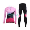 Set Langarmtrikot + Radhose Lange Leobaiky Damen N002